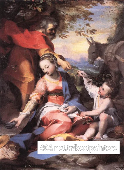 BAROCCI_Federico_Fiori_Rest_On_The_Flight_To_Egypt