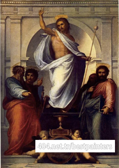 BARTOLOMEO_Fra_Christ_With_The_Four_Evangelists
