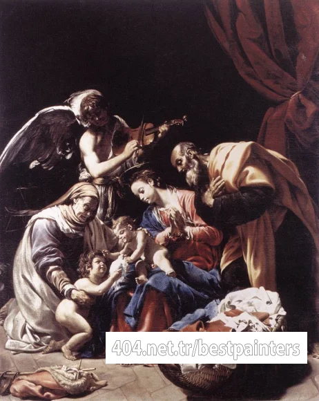 BORGIANNI_Orazio_Holy_Family_With_St_Elizabeth