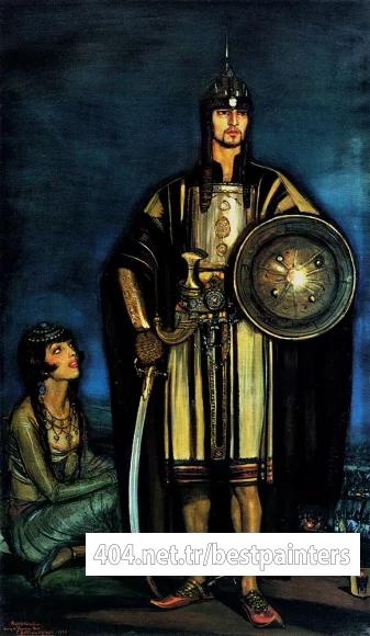 Beltran_Masses_Frederico_Rudolph_Valentino_In_The_Black_Falcon