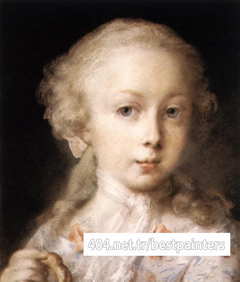 CARRIERA_Rosalba_Young_Lady_Of_The_Leblond_Family
