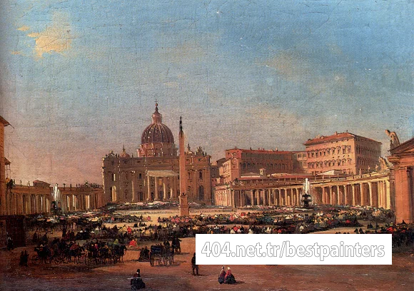 Caffi_Ippolito_St_Peters_And_The_Vatican_Palace_Rome
