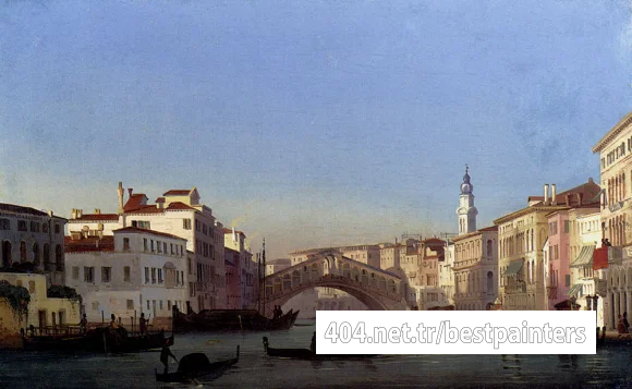 Caffi_Ippolito_The_Rialto_Bridge_Venice