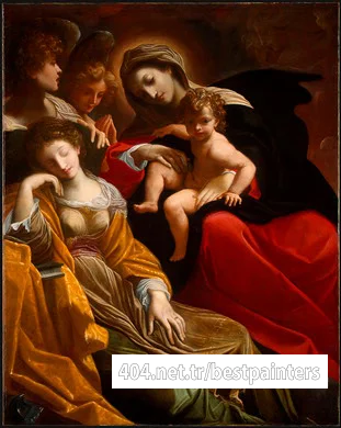 Carracci_Lodovico_The_Dream_of_Saint_Catherine_of_Alexandria