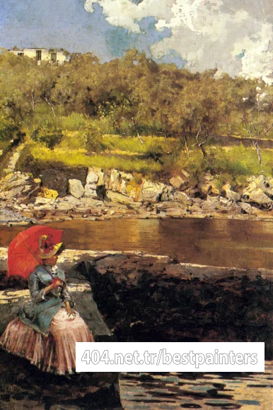 Farina_Isidoro_The_Red_Parasol