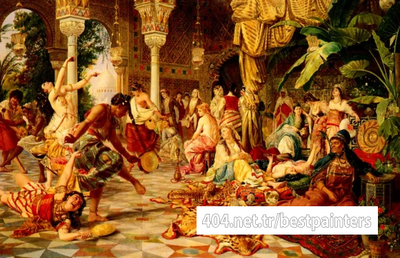 Gioja_Belisario_Entertainments_In_The_Harem