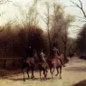 Grandjean_Edmond_Georges_An_Afternoon_Ride_Bois_De_Boulogne