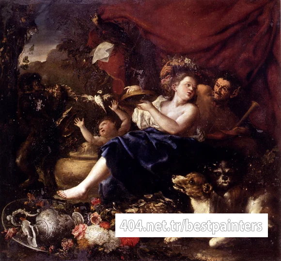 Guidobono_Domenico_Allegory_Of_Spring
