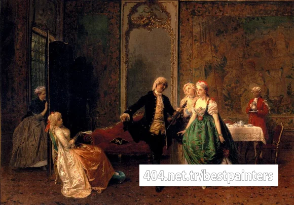 Induno_Cavaliere_Gerolamo_The_Dancing_Lesson