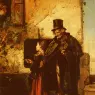 Induno_Domenico_The_Old_Musician