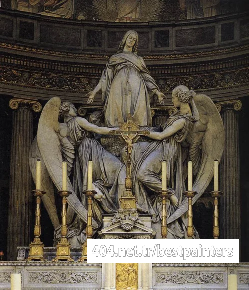 MAROCHETTI_CHarles_Mary_Magdalen_Exalted_By_Angels