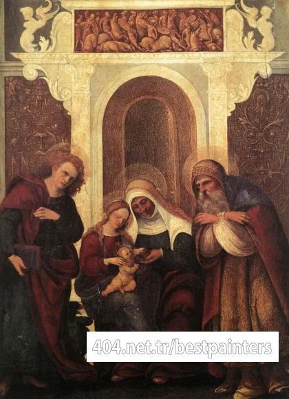 MAZZOLINO_Ludovico_Madonna_And_Child_With_Saints