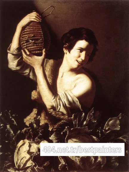 SALINI_Tommaso_Boy_With_A_Flask_And_Cabbages
