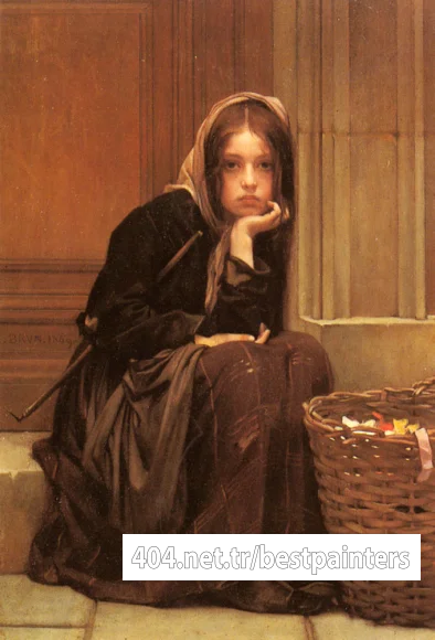 Brun_Christen_A_Basket_Of_Ribbons