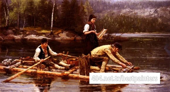 Ekenaes_Jahn_Fischfang_Am_Flusse