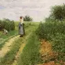 Werenskiold_Erik_Picking_Flowers