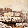 Altmann_Alexander_Cottages_In_A_Snowy_Landscape