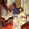 Korovin_Constantin_Alexeievitch_A_Ballerina_In_Her_Boudoir