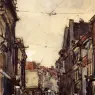 Arntzenius_Floris_A_Busy_Street_The_Hague