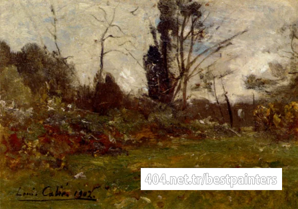 Cabie_Louis_Alexandre_Woodland_Landscape