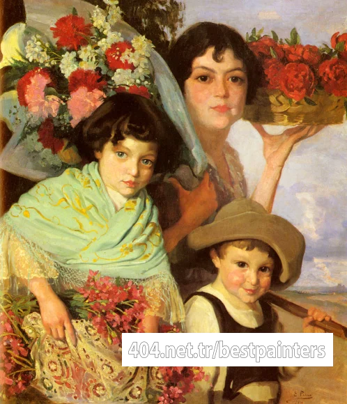 Ferrer_Comas_Edouard_Flower_Gatherers