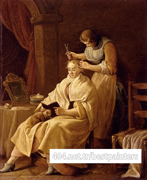 Gambarini_Giuseppe_A_Lady_At_Her_Toilet
