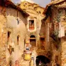 Marco_Vicente_March_y_A_Roman_Courtyard_In_Summer