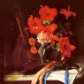 Murillo_Jose_Maria_Bracho_y_Still_Life_With_Mandolin_And_Castagnets