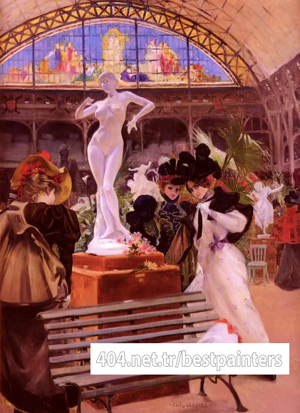 Obeda_Carlos_Vasquez_y_Cleo_De_Merode_Au_Salon