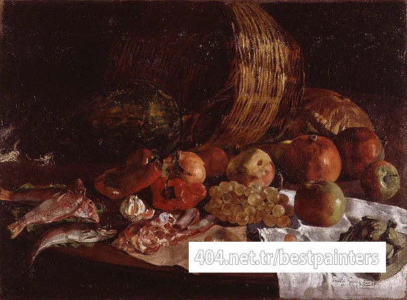 Ramon_Leopoldo_Garcia_Bodegon_de_cocina