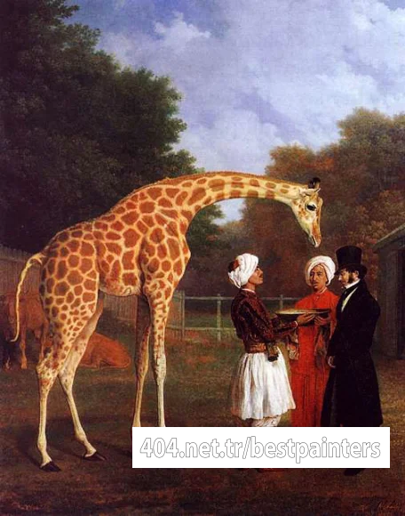Agasse_Jacques_Laurent_The_Nubian_Giraffe