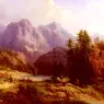 Baumgartner_H_Woodsman_And_Family_In_An_Alpine_Landscape