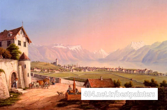 Bleuler_Ludwig_Vue_De_Vevey_Et_De_Ses_Environs