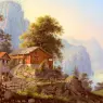 Bleuler_Ludwig_Vue_Du_Grutli_Au_Lac_Des_Quatre_Cantons
