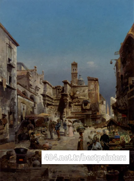 Alott_Robert_A_Market_In_Italy