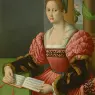 Portrait of a Woman with a Book of Music